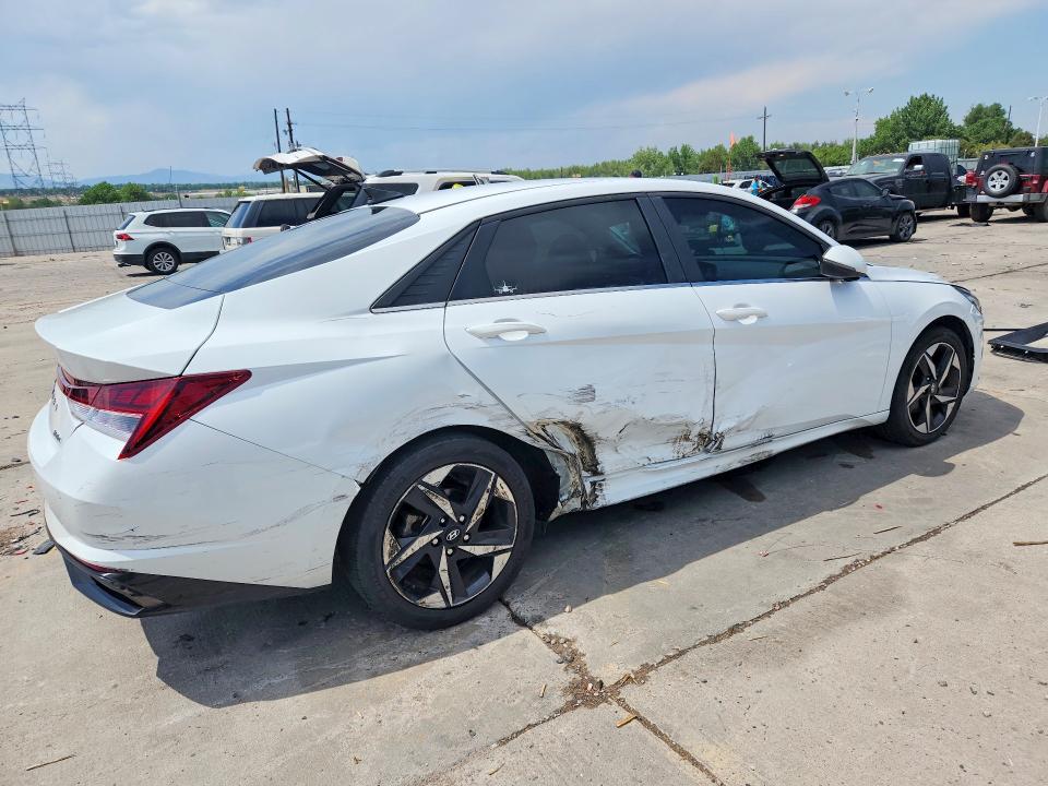 2021 Hyundai Elantra VIN 5NPLP4AG1MH014171 COPART salvage auction — SIDE, FL - CERTIFICATE OF DESTRUCTION, sold $5,500 on 2026-07-27 (photo 3)