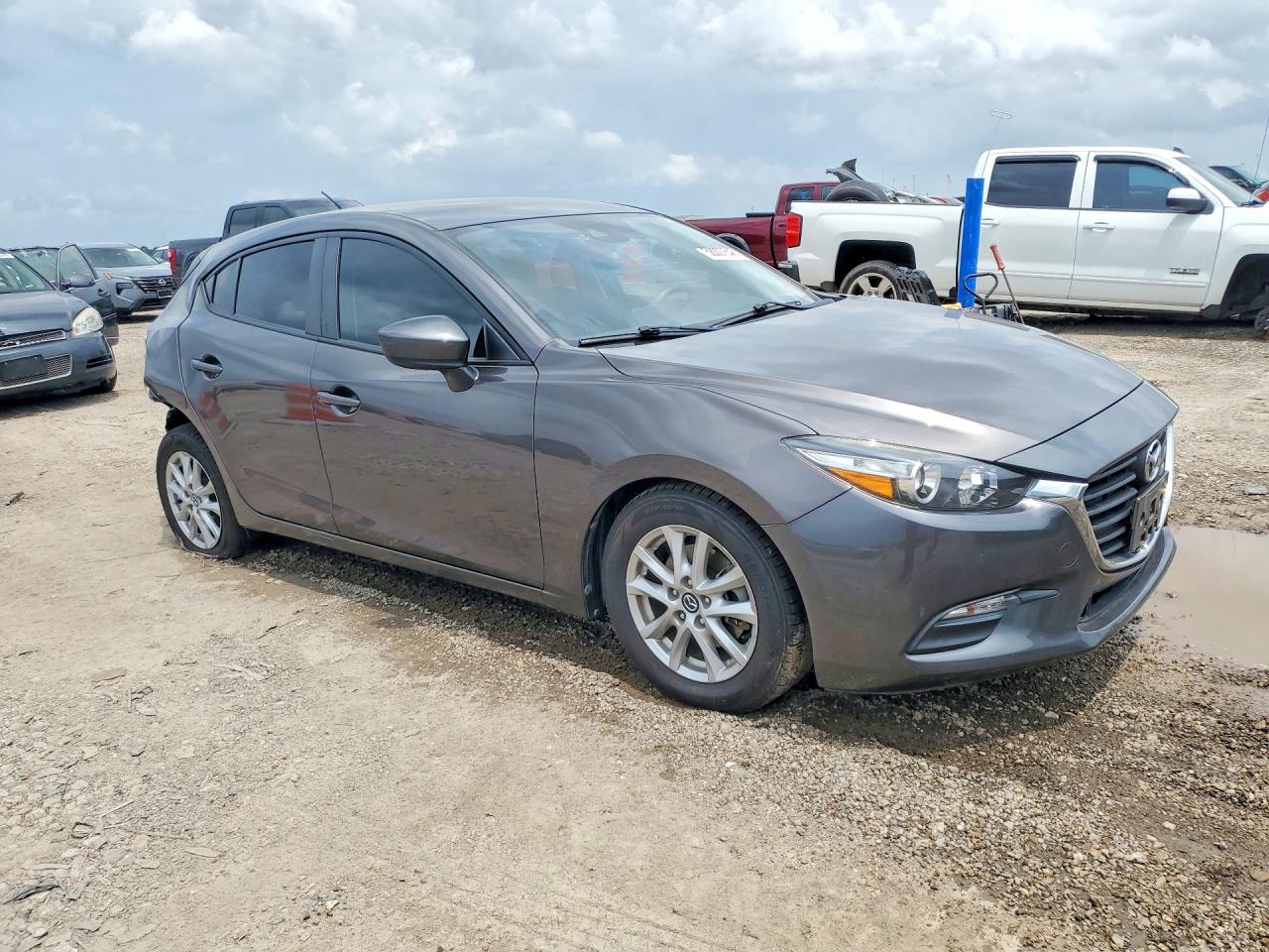 2018 Mazda 3 VIN 3MZBN1K78JM185579 COPART salvage auction — Rear End, TX - SALVAGE VEHICLE TITLE, sold $3,600 on 2026-07-09 (photo 4)