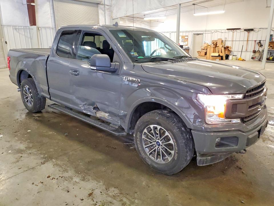 2018 Ford F-150 VIN 1FTEX1EPXJFB12204 COPART salvage auction — SIDE, Mn - Cert Of Title-Salvage, sold $9,100 on 2026-07-28 (photo 4)