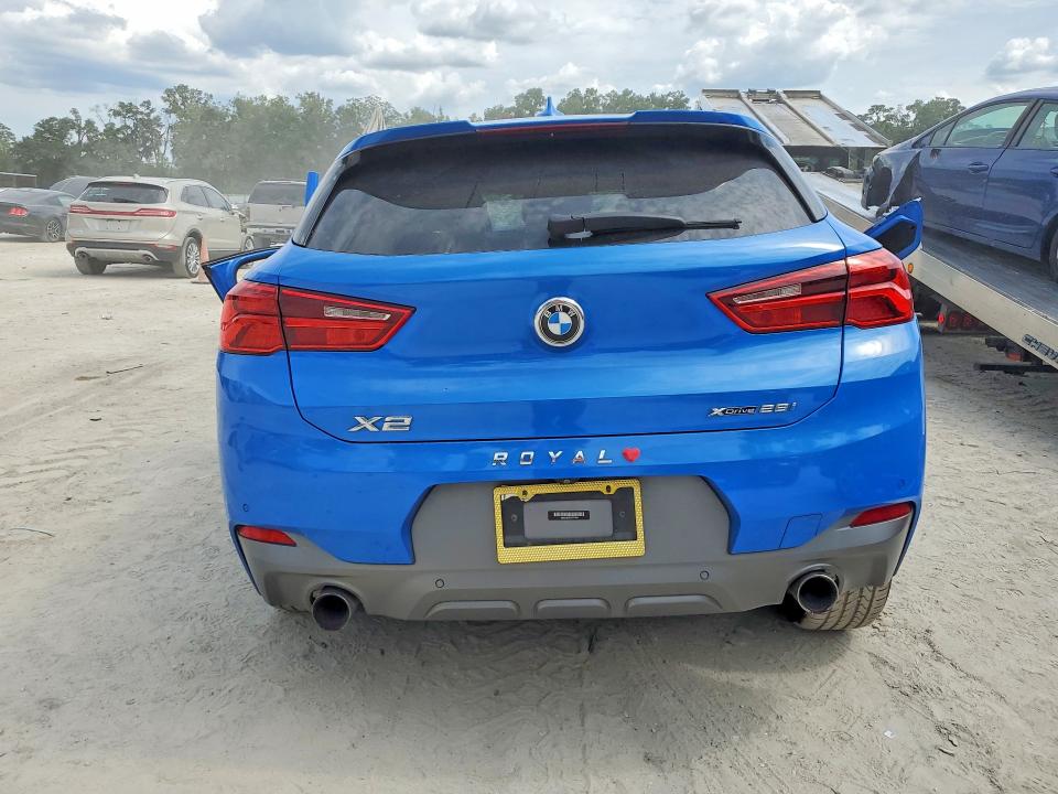 2018 BMW X2 VIN WBXYJ5C33JEF74704 COPART salvage auction — FRONT END, Fl - Cert Of Title Slvg Rebuildable, sold $750 on 2026-07-07 (photo 6)