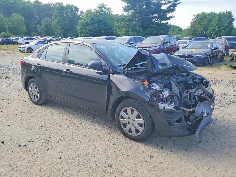2021 Kia Rio VIN 3KPA24AD9ME400790 COPART salvage auction — FRONT END, Ma - Cert Of Title-Salvage, sold $1,600 on 2026-07-29 (photo 4)