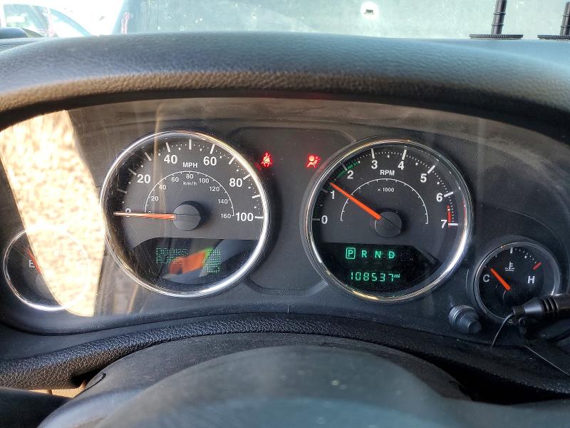2015 Jeep VIN 1C4HJWEG9FL624427 COPART salvage auction — REAR END, Il - Salvage Certificate, sold $6,300 on 2026-07-31 (photo 9)