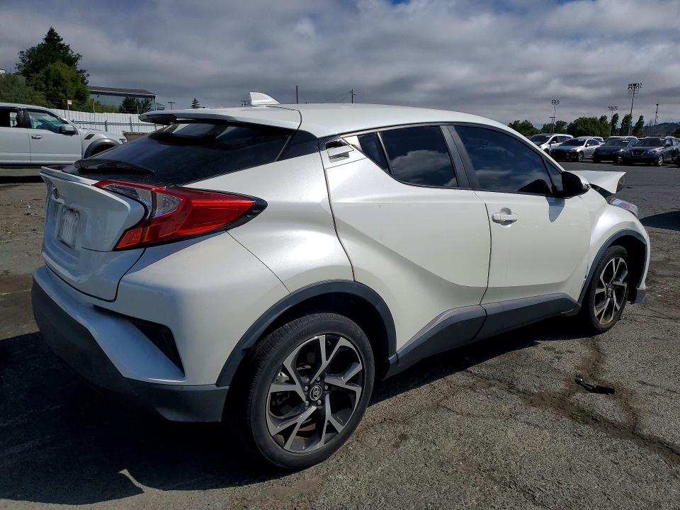 2019 Toyota VIN JTNKHMBX0K1037724 COPART salvage auction — FRONT END, CA - SALVAGE CERTIFICATE, sold $4,100 on 2026-07-02 (photo 3)