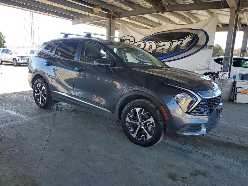 2023 Kia Sportage VIN KNDPVCAG4P7087657 COPART salvage auction — MECHANICAL, Ca - Salvage Certificate, sold $13,200 on 2026-07-14 (photo 4)
