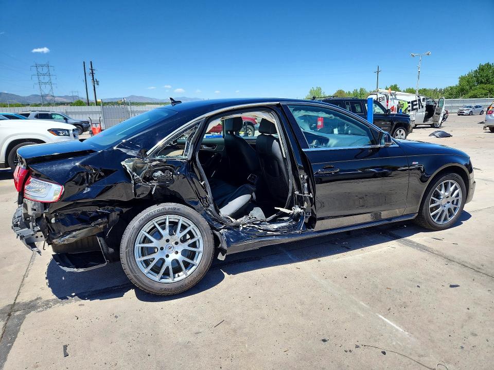 2015 Audi A4 VIN WAUBFAFL1FN000712 COPART salvage auction — SIDE, Co - Public - Salvage Title, sold $925 on 2026-07-29 (photo 3)