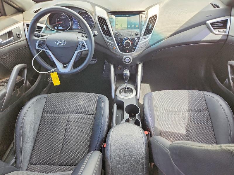 2016 Hyundai Veloster VIN KMHTC6AD9GU273008 COPART salvage auction — FRONT END, Va - Cert Of Title - Salvage, sold $1,150 on 2026-07-13 (photo 8)