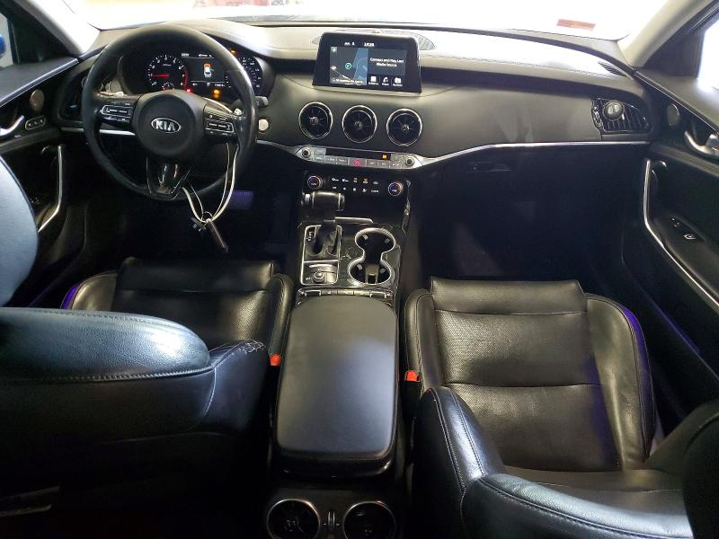 2018 Kia Stinger VIN KNAE25LA8J6025967 COPART salvage auction — FRONT END, Ri - Certificate Of Title, sold $6,400 on 2026-07-09 (photo 8)