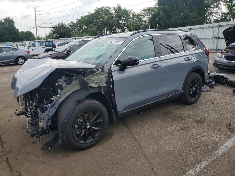 2025 Honda Cr-v VIN 7FARS6H8XSE007805 COPART salvage auction — FRONT END, Oh - Cert Of Title-Salvage, sold $14,400 on 2026-07-08 (photo 1)