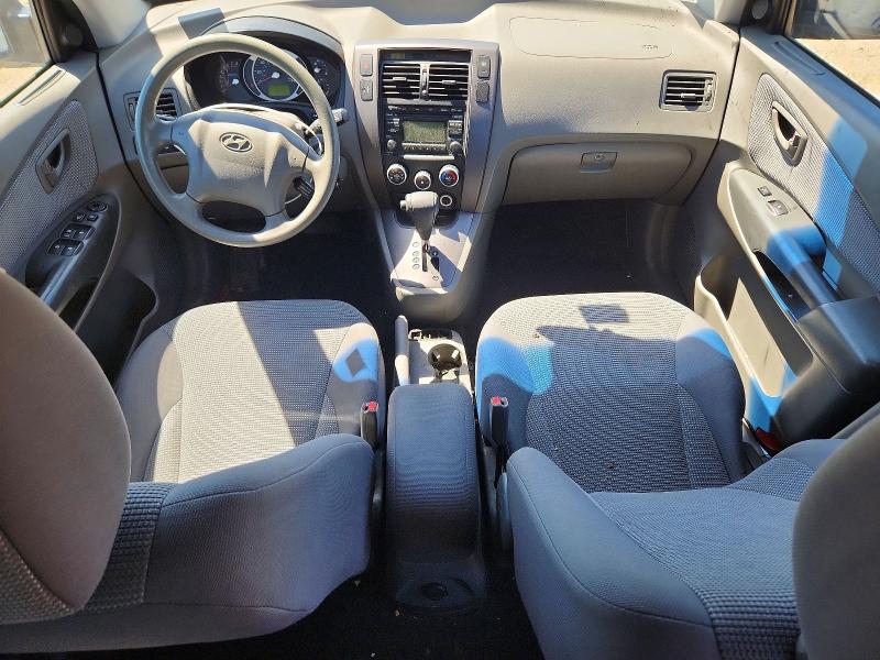 2008 Hyundai Tucson VIN KM8JM12B98U858919 COPART salvage auction — FRONT END, IL - SALVAGE CERTIFICATE, sold $875 on 2026-07-28 (photo 8)