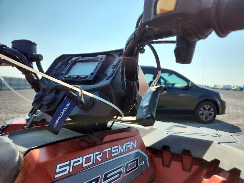 2021 Polaris Sportsman VIN 4XASXE850MB329767 COPART salvage auction — REAR END, On - Permit No Brand - Unfit, sold $4,350 on 2026-07-09 (photo 9)