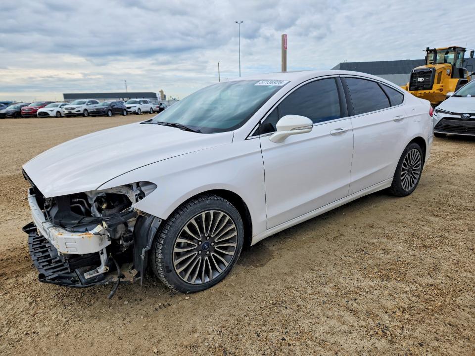 2017 Ford Fusion VIN 3FA6P0T94HR361779 COPART salvage auction — FRONT END, AB - BOS - SALVAGE, sold $3,800 on 2026-07-02 (photo 1)
