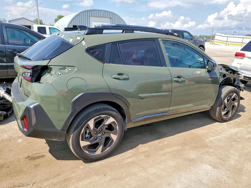 2026 Subaru Crosstrek VIN 4S4GUHL65T3704520 COPART salvage auction — HAIL, KS - CERT OF TITLE-SALVAGE, sold $10,400 on 2026-07-20 (photo 3)