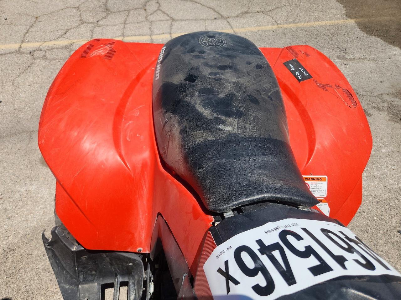 2022 Can-am/ brp Ds VIN RFGUB2514NS030135 COPART salvage auction — Stripped, NV - CERT OF TITLE-OHV  OFF-HIGHWAY, sold $575 on 2026-07-09 (photo 6)