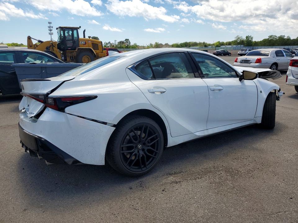 2023 Lexus VIN JTHAP1D28P5003550 COPART salvage auction — FRONT END, Ny - Mv-907A Salvage Certificate, sold $4,250 on 2026-07-06 (photo 3)