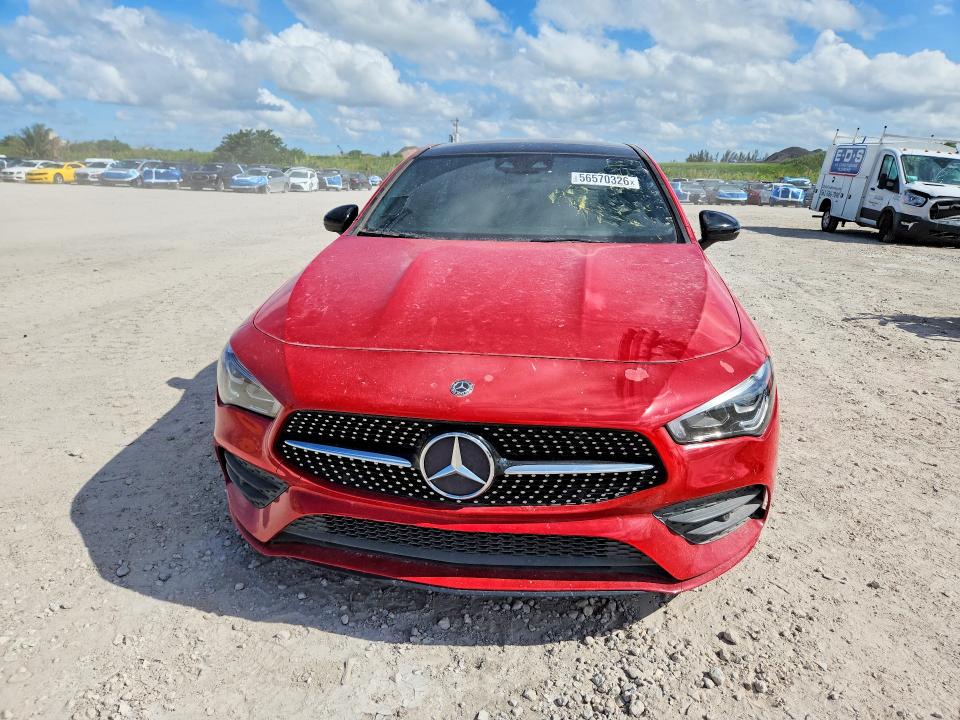 2020 Mercedes-benz Cla-klasse VIN WDD5J4GB2LN026212 COPART salvage auction — MINOR DENT/SCRATCHES, Fl - Certificate Of Title, sold $11,500 on 2026-07-28 (photo 5)