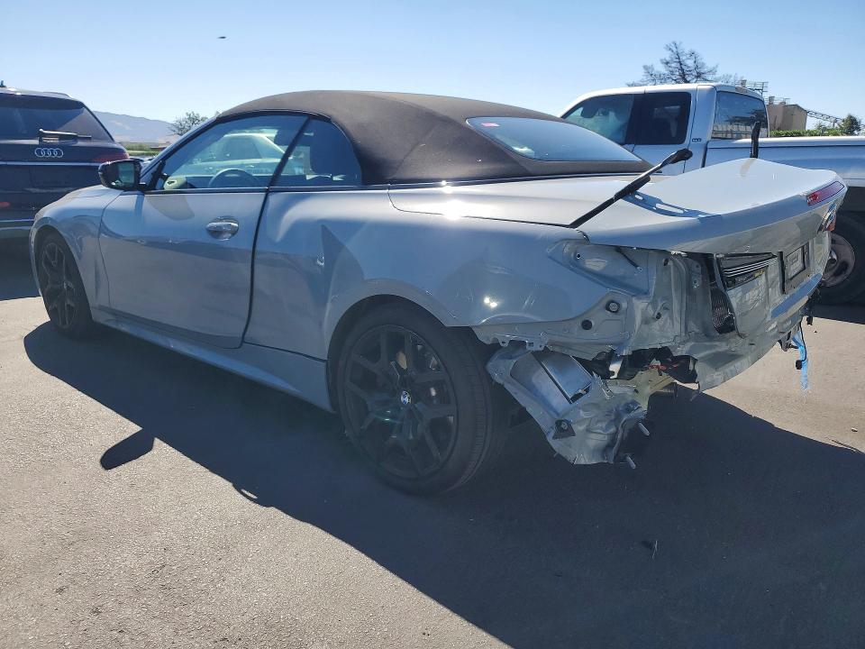 2026 BMW M440i VIN WBA63DB0XTCW33210 COPART salvage auction — REAR END, CA - SALVAGE CERTIFICATE, sold $30,000 on 2026-07-14 (photo 2)
