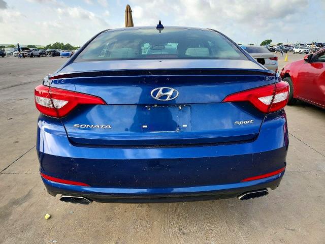 2017 Hyundai Sonata VIN 5NPE34AF2HH539712 COPART salvage auction — Burn Engine, Il - Salvage Certificate, sold $1,550 on 2026-07-09 (photo 6)
