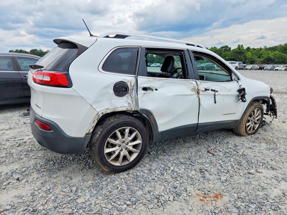 2014 Jeep Cherokee VIN 1C4PJLDS3EW115236 COPART salvage auction — FRONT END, Ga - Certificate Of Title, sold $375 on 2026-07-09 (photo 3)
