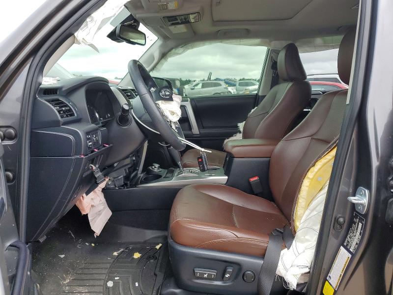 2020 Toyota 4runner VIN JTEBU5JR6L5756958 COPART salvage auction — FRONT END, Tx - Salvage Vehicle Title, sold $8,700 on 2026-07-21 (photo 7)