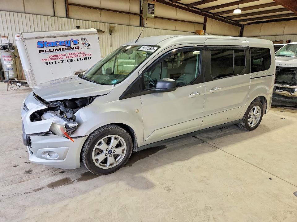 2015 Ford Transit connect VIN NM0GS9F75F1223202 COPART salvage auction — FRONT END, Pa - Certificate Of Salvage, sold $925 on 2026-07-15 (photo 1)