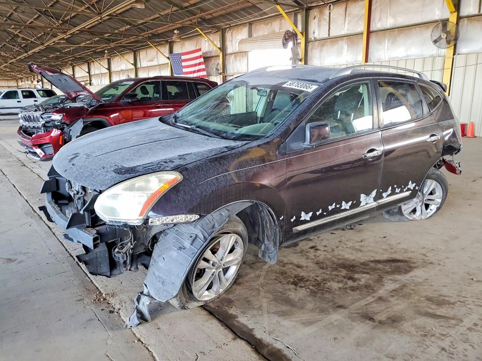 2012 Nissan VIN JN8AS5MV2CW370339 COPART salvage auction — FRONT END, Az - Certificate Of Title, sold $475 on 2026-07-29 (photo 1)