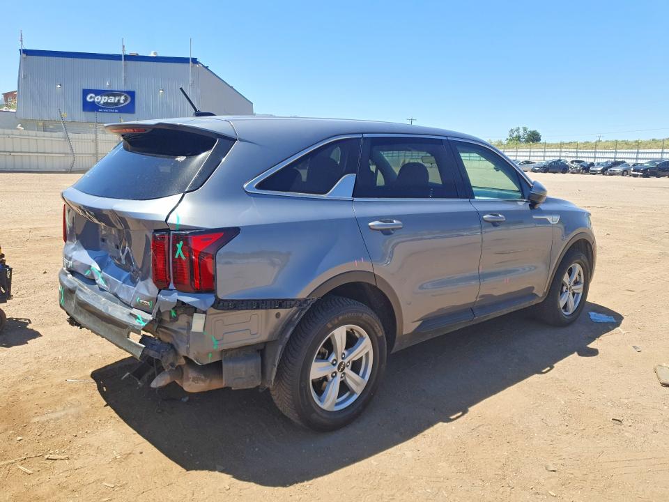 2023 Kia Sorento VIN 5XYRGDLCXPG208715 COPART salvage auction — REAR END, Co - Salvage Title, sold $5,700 on 2026-07-29 (photo 3)