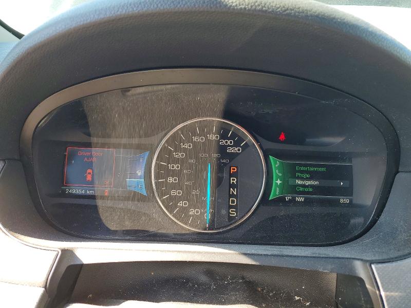 2013 Ford Edge VIN 2FMDK3JC6DBC23536 COPART salvage auction — SIDE, On - Permit No Brand - Unfit, sold $525 on 2026-07-02 (photo 9)