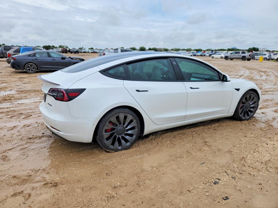 2021 Tesla Model 3 VIN 5YJ3E1ECXMF030816 COPART salvage auction — MINOR DENT/SCRATCHES, Wv - Certificate Of Title, sold $9,500 on 2026-07-09 (photo 3)