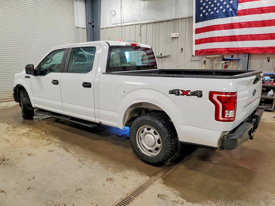 2017 Ford F-150 lightning VIN 1FTFW1EF8HFB12677 COPART salvage auction — REAR END, Wy - Certificate Of Title, sold $3,750 on 2026-07-09 (photo 2)