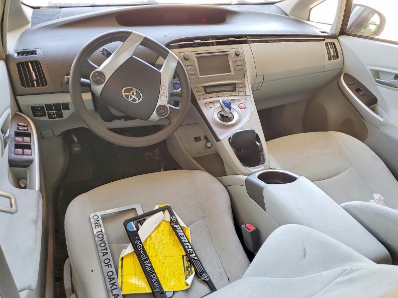 2015 Toyota Prius VIN JTDKN3DU5F1911565 COPART salvage auction — VANDALISM, Ca - Salvage Certificate, sold $2,950 on 2026-07-09 (photo 8)