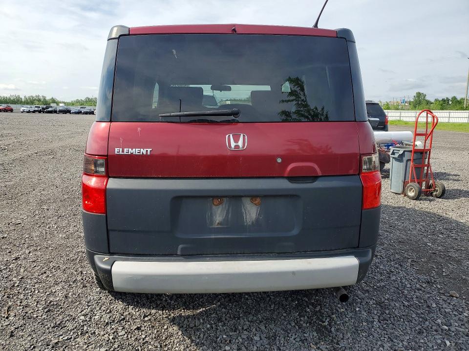2008 Honda Element VIN 5J6YH17368L800680 COPART salvage auction — MINOR DENT/SCRATCHES, On - Permit No Brand - Unfit, sold $600 on 2026-07-08 (photo 6)
