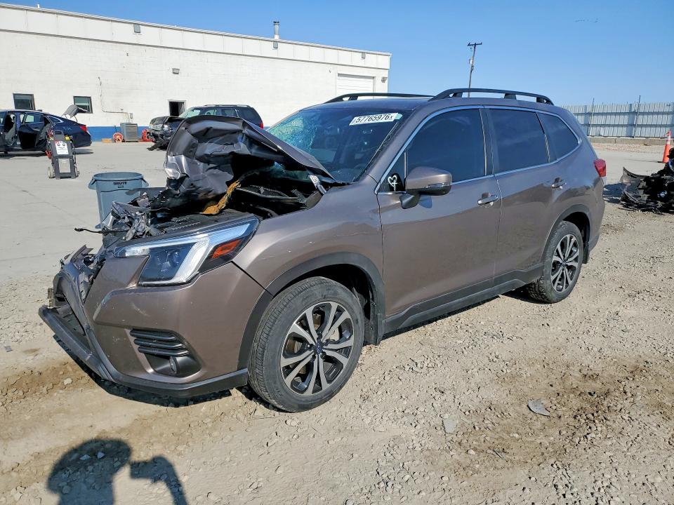 2023 Subaru VIN JF2SKANC6PH501726 COPART salvage auction — FRONT END, Ut - Salvage Certificate, sold $5,700 on 2026-07-27 (photo 1)
