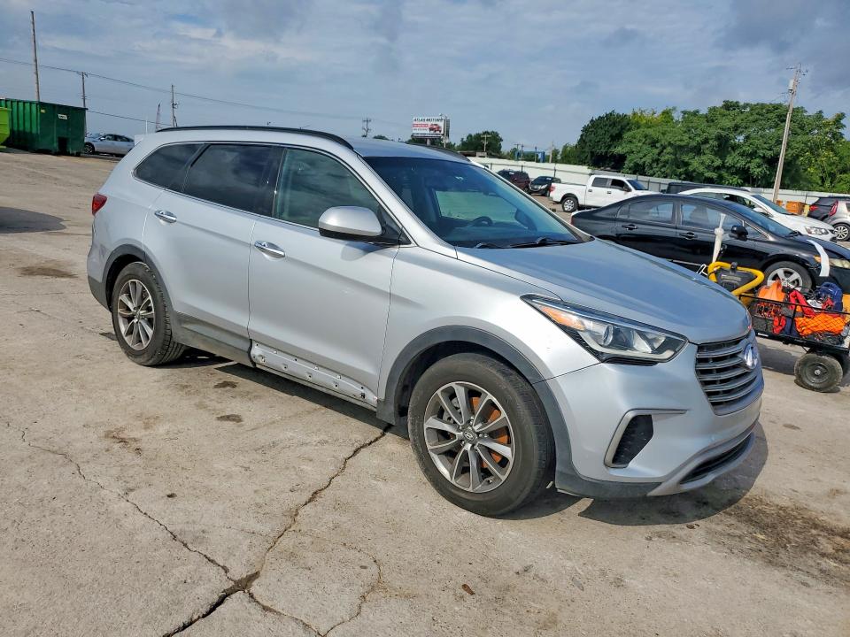 2017 Hyundai Santa fe VIN KM8SM4HFXHU200767 COPART salvage auction — MECHANICAL, Ok - Certificate Of Title, sold $1,150 on 2026-07-07 (photo 4)