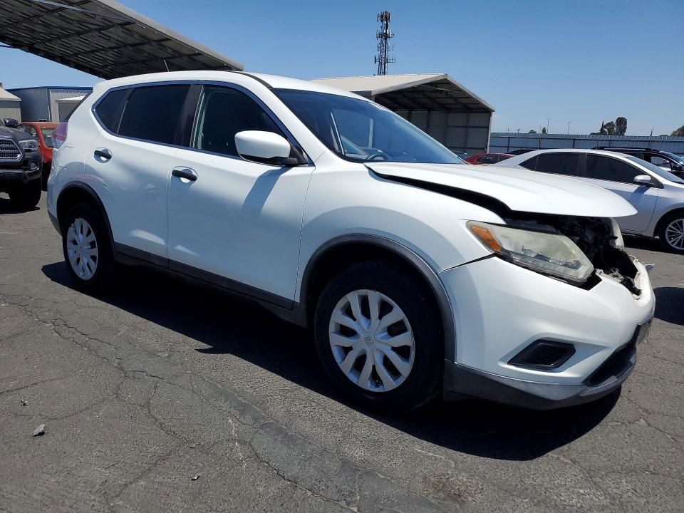 2016 Nissan Rogue sport VIN KNMAT2MVXGP630641 COPART salvage auction — FRONT END, Ca - Salvage Certificate, sold $825 on 2026-07-02 (photo 4)