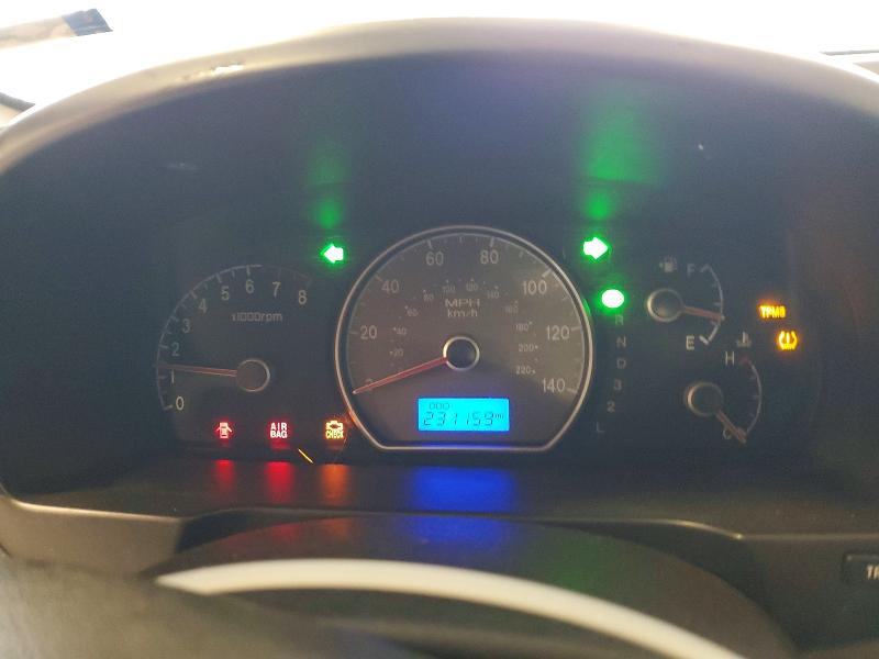 2008 Hyundai Elantra VIN KMHDU46D38U520040 COPART salvage auction — FRONT END, Il - Salvage Certificate, sold $225 on 2026-07-29 (photo 9)