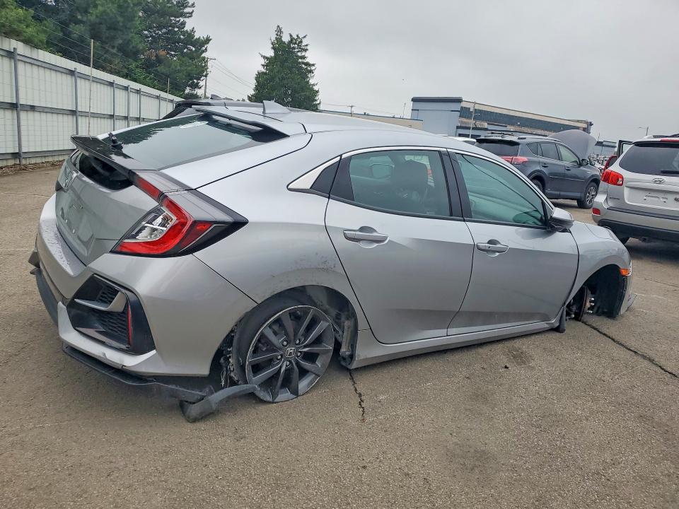 2021 Honda Civic VIN SHHFK7H62MU200857 COPART salvage auction — UNDERCARRIAGE, Oh - Cert Of Title-Salvage, sold $7,500 on 2026-07-17 (photo 3)