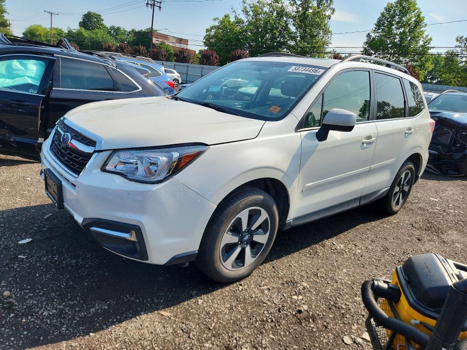 2018 Subaru Forester VIN JF2SJAGC5JH507850 COPART salvage auction — SIDE, Ct - Cert Of Title-Salvage, sold $5,700 on 2026-07-07 (photo 1)