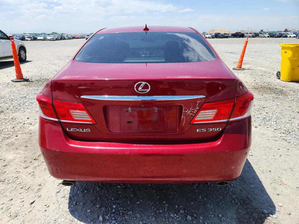 2010 Lexus Es 350 VIN JTHBK1EG4A2370287 COPART salvage auction — FRONT END, ID - SALVAGE CERTIFICATE OF TITLE, sold $1,050 on 2026-07-21 (photo 6)
