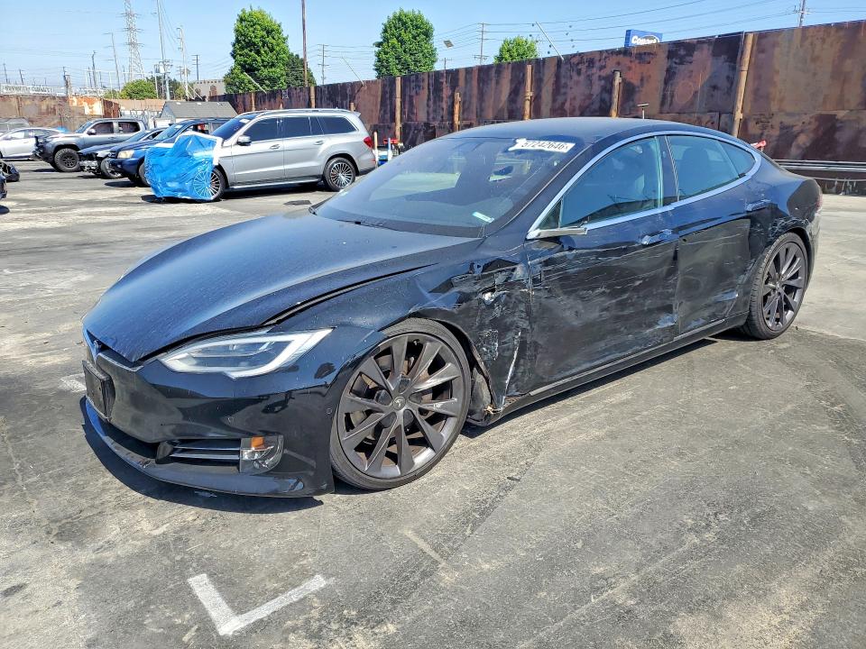 2019 Tesla VIN 5YJSA1E29KF307564 COPART salvage auction — FRONT END, Ca - Salvage Certificate, sold $9,900 on 2026-07-31 (photo 1)