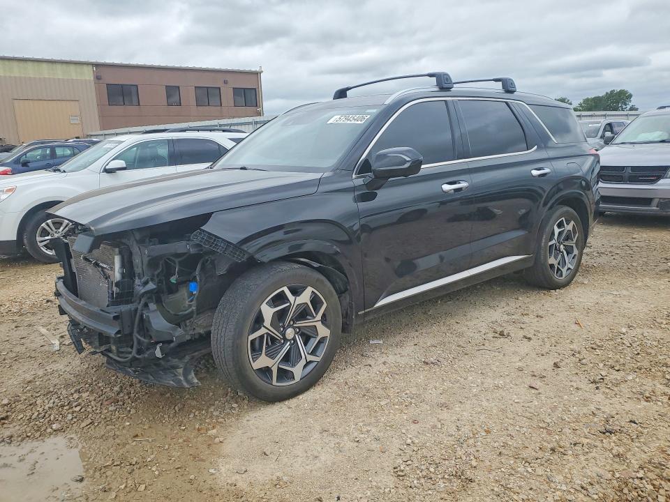 2021 Hyundai VIN KM8R7DHE6MU318127 COPART salvage auction — FRONT END, Mo - Salvage Certificate Of Title, sold $350 on 2026-07-28 (photo 1)
