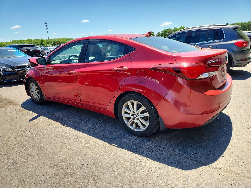 2015 Hyundai VIN KMHDH4AE2FU387482 COPART salvage auction — FRONT END, Nj - Cert Of Title-Salvage, sold $975 on 2026-07-21 (photo 2)
