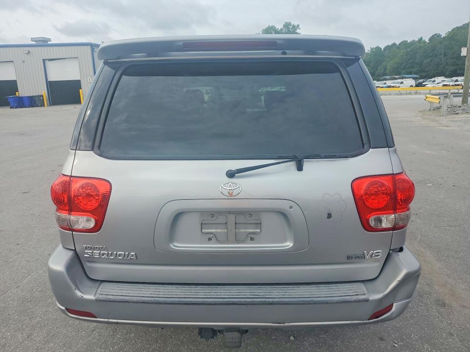 2007 Toyota Sequoia VIN 5TDZT38A67S291897 COPART salvage auction — FRONT END, Nc - Salvage Certificate Of Title, sold $1,100 on 2026-07-21 (photo 6)