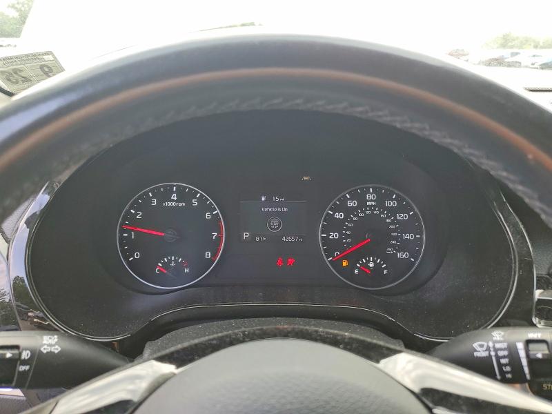 2021 Kia VIN KNDERCAAXM7122589 COPART salvage auction — FRONT END, Nj - Cert Of Title-Salvage, sold $5,500 on 2026-07-09 (photo 9)
