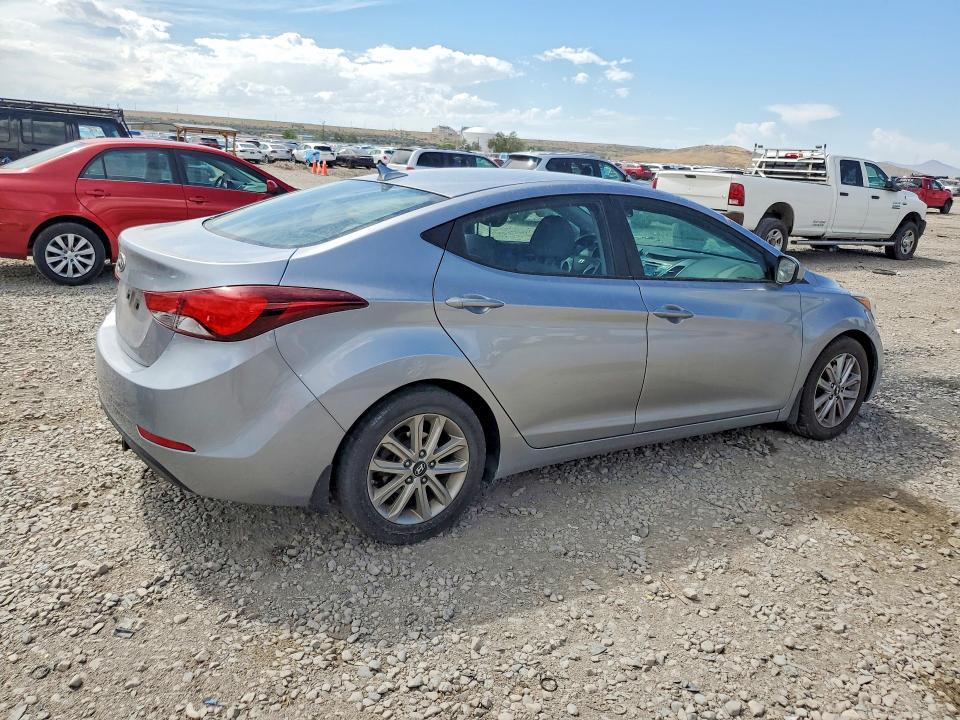 2015 Hyundai VIN 5NPDH4AE1FH619956 COPART salvage auction — MECHANICAL, Ut - Certificate Of Title, sold $250 on 2026-07-02 (photo 3)
