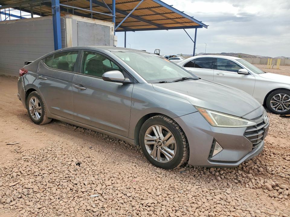 2019 Hyundai Elantra VIN KMHD84LF0KU768991 COPART salvage auction — REAR END, Salvage Title, sold $1,350 on 2026-07-23 (photo 4)