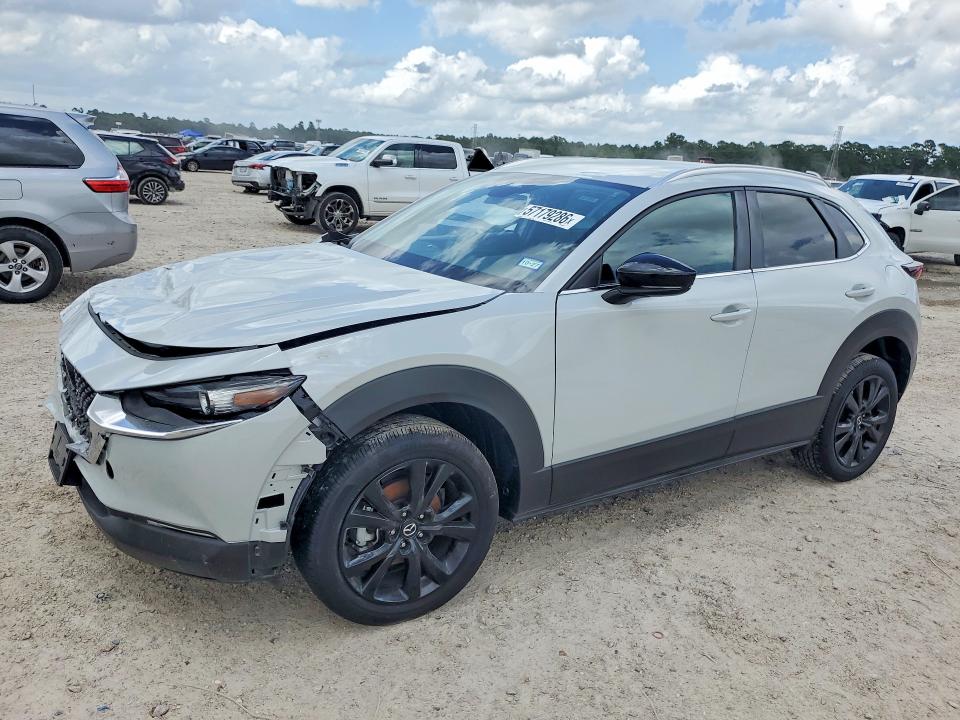 2025 Mazda Cx-30 VIN 3MVDMBBM9SM864335 COPART salvage auction — FRONT END, Tx - Salvage Vehicle Title, sold $9,700 on 2026-07-21 (photo 1)