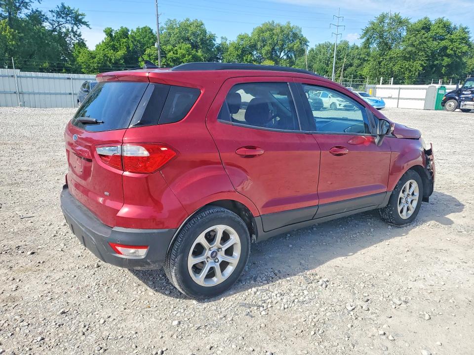 2021 Ford Ecosport VIN MAJ3S2GE6MC406329 COPART salvage auction — FRONT END, Oh - Cert Of Title-Salvage, sold $150 on 2026-07-28 (photo 3)