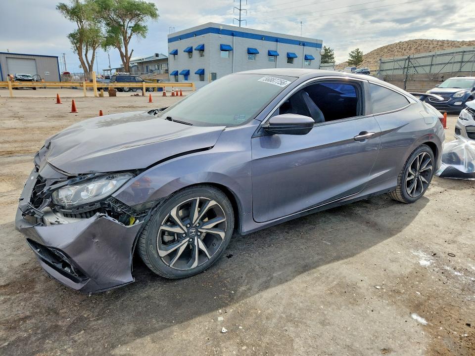 2019 Honda VIN 2HGFC3A53KH755530 COPART salvage auction — FRONT END, NM - CERT OF TITLE-SALVAGE (P), sold $6,000 on 2026-07-02 (photo 1)