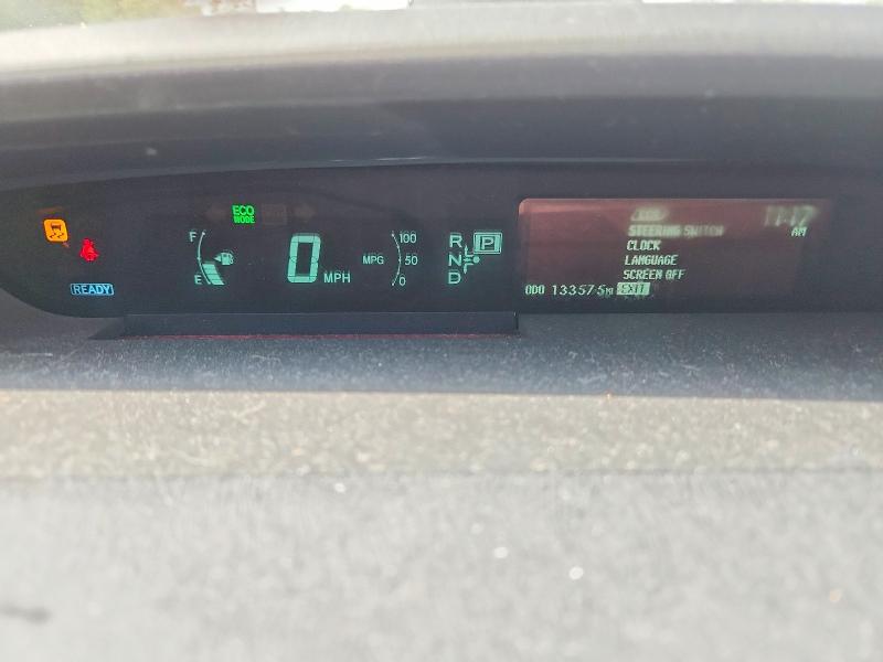 2010 Toyota Prius VIN JTDKN3DU6A0035720 COPART salvage auction — ROOF, Md - Cert Of Salvage > 75% Damage, sold $575 on 2026-07-10 (photo 9)