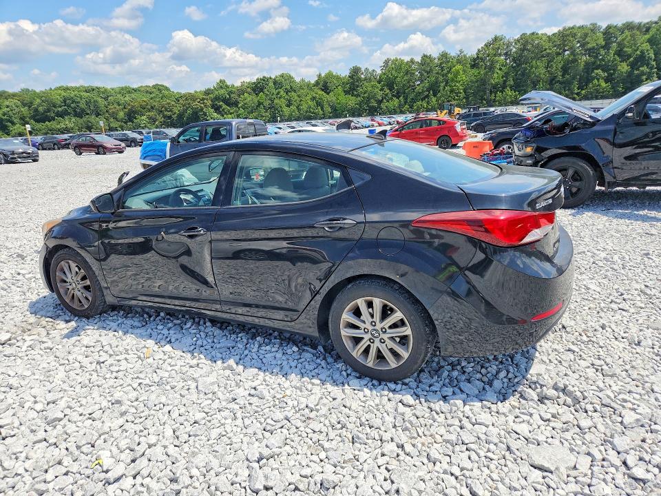 2014 Hyundai Elantra VIN KMHDH4AE3EU059955 COPART salvage auction — SIDE, Ga - Cert Of Title-Salvage, sold $275 on 2026-07-28 (photo 2)